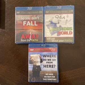 John Ankerberg Blu-Ray Lot, New Sealed